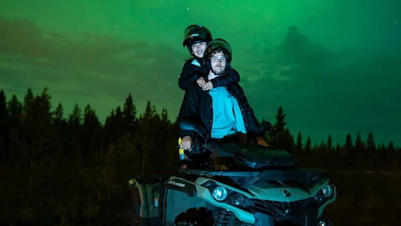 Rovaniemi: Northern Lights Quad Bike Tour - What the one-hour quad-bike ride is really like