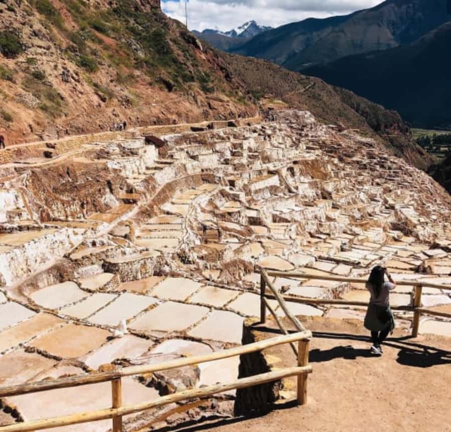 Sacred Valley: Maras & Moray by Quad Bike from Cusco - Maras salt mines from the viewpoint