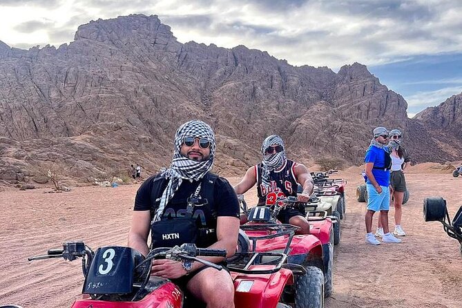 Safari 5 in 1 Quads, Camels, Show, Dinner & Star Gazing in Sharm El Sheikh - Quad biking on the Sinai dirt tracks