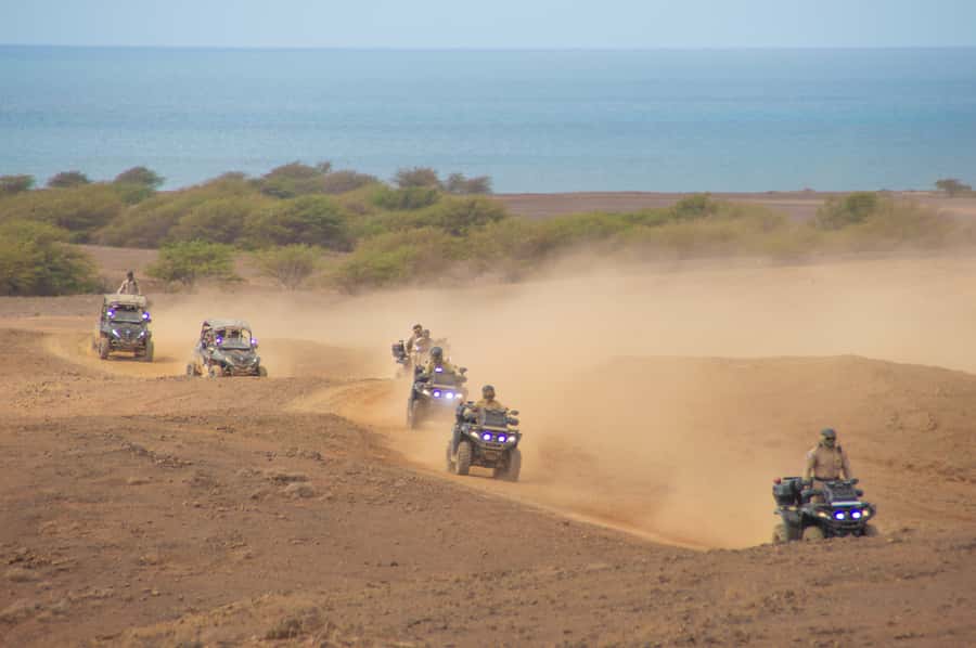 Sal Island: 4-Hour ATV Quad Island Tour - Shark Bay and the Serra Negra Reserve