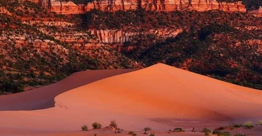 Sand Dunes + Sunset + Peekaboo Slot Canyon - Finishing above Kanab at sunset