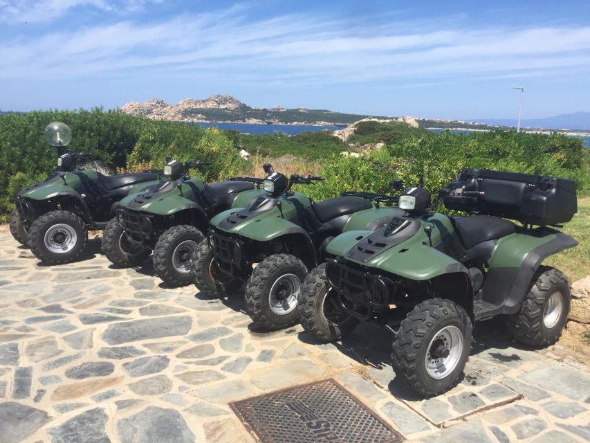 Santa Teresa di Gallura: 3-hour ATV tour - The first kilometers: asphalt before the beach