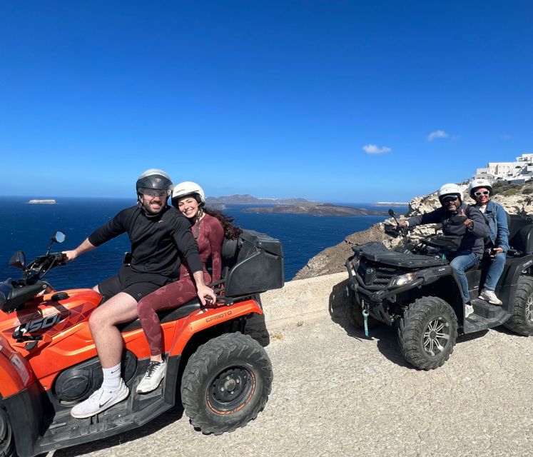 Santorini: ATV-Quad Experience Tour + Transportation - Pickup, timing, and what to bring