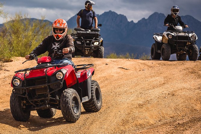 Scottsdale & Phoenix 2 Hour Desert Guided ATV Tour - Getting comfortable before the trail