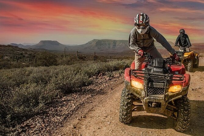 Self-Guided Centipede Desert ATV Rental - Self-guided freedom versus a guided ride