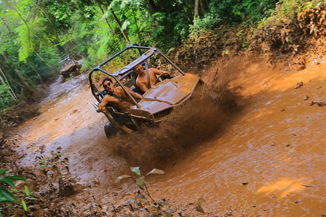 Selvatica Adventure Park ATV and Ziplines in Cancun and Riviera Maya - Ten zip lines and the AquaZip finish