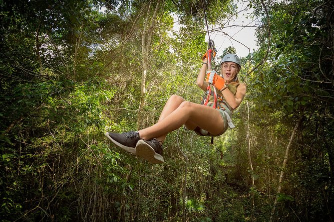 Selvatica Park Ziplines, Cenote, and ATV Tour From Cancun and Riviera Maya - The cenote is the welcome change of pace