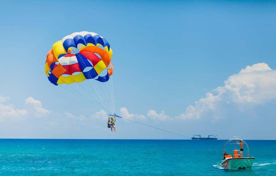 Sharm El Sheikh: ATV Dunes & Waves Adventure with Lunch - Banana boat and tube boat rides