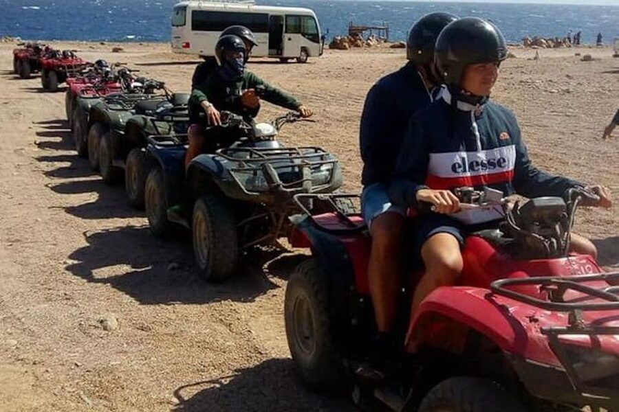Sharm El-Sheikh: Parasailing, Camel Ride, Dive & Quad Bike - Quad bikes across the South Sinai desert