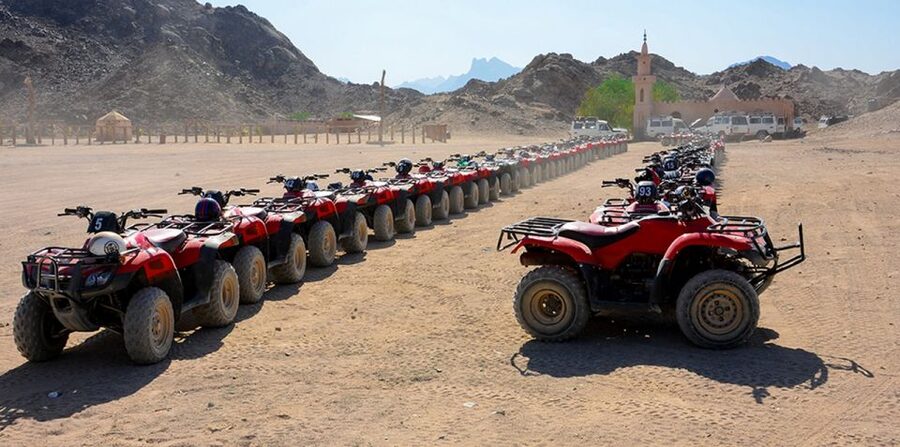 Sharm El Sheikh: Quad bike, Safari, Camel With Dinner & Show - Photo stops, dust, and sales pressure