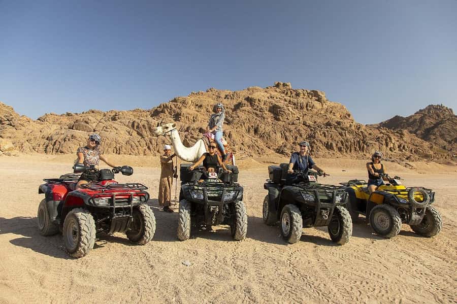 Sharm El Sheikh: Quad Biking & Desert Safari with Pickup - Safety instructions before the throttle