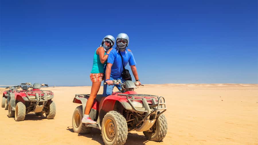 Sharm El Sheikh: Quad Biking trip with Authentic Bedouin Tea - From your hotel to the Sinai desert