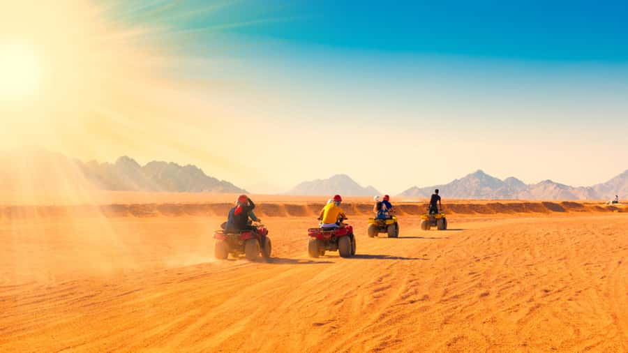 Sharm El Sheikh: Quad Biking trip with Authentic Bedouin Tea - One hour on a guided quad bike