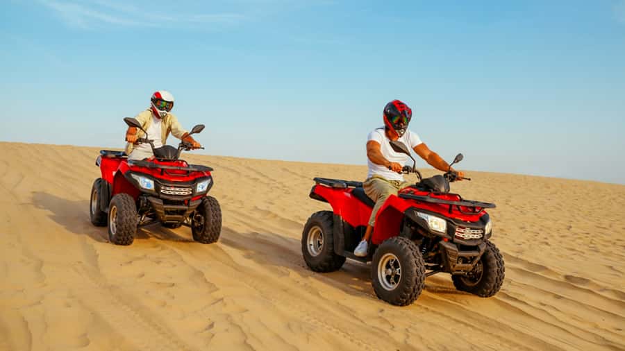 Sharm El Sheikh: Quad Biking trip with Authentic Bedouin Tea - Bedouin tea in the desert
