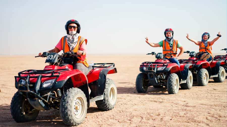 Sharm El Sheikh: Quad Biking trip with Authentic Bedouin Tea - How the guide shapes the experience