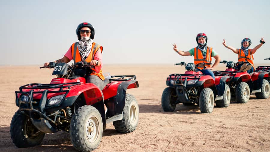 Sharm El Sheikh: Quad Biking trip with Authentic Bedouin Tea - Who should book this ride?