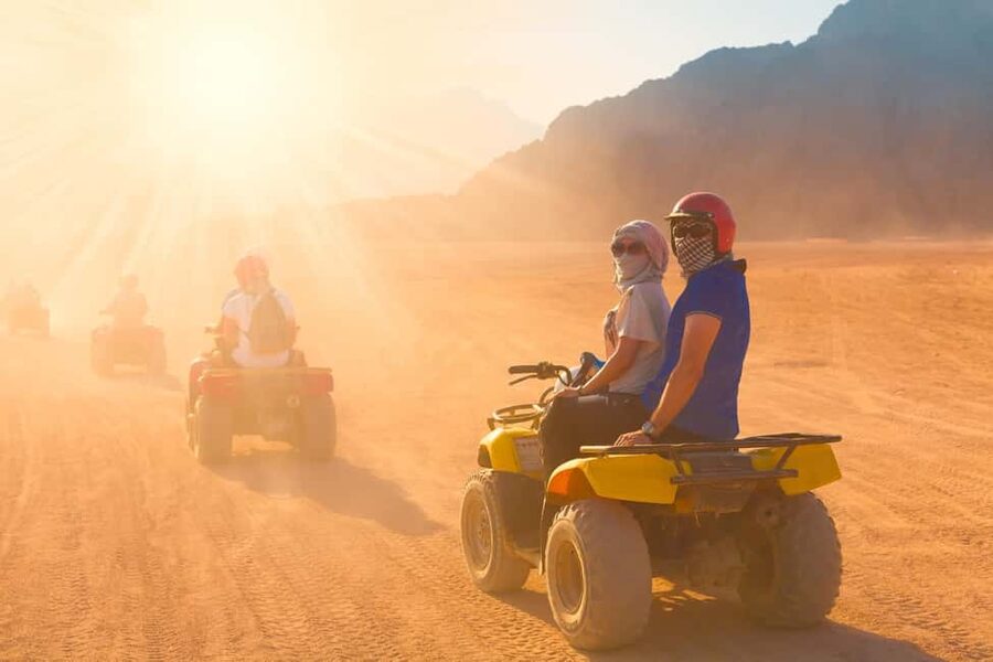 Sharm ElSheikh: ATV Quad & Buggy Adventure Sunrise or Sunset - From your hotel to the Sinai desert