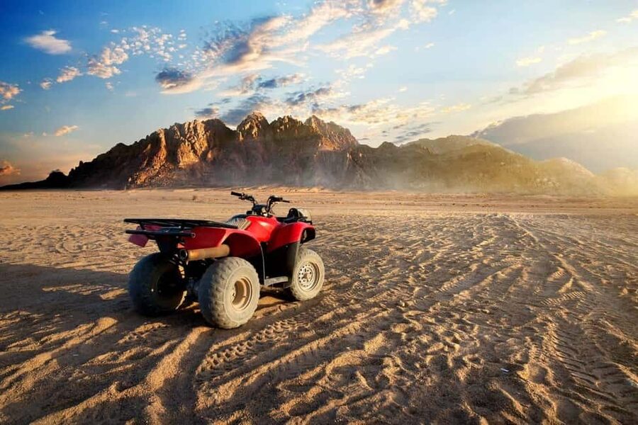 Sharm ElSheikh: ATV Quad & Buggy Adventure Sunrise or Sunset - Sunrise over the desert