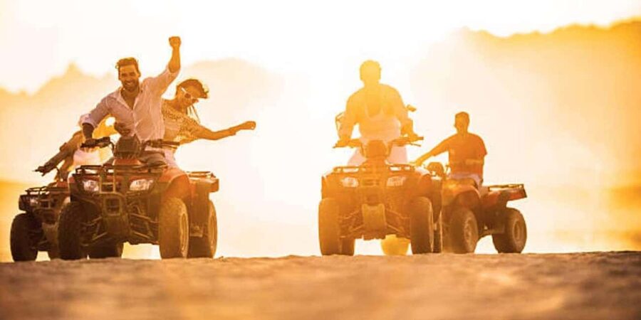 Sharm ElSheikh: ATV Quad & Buggy Adventure Sunrise or Sunset - Getting comfortable on the quad bike