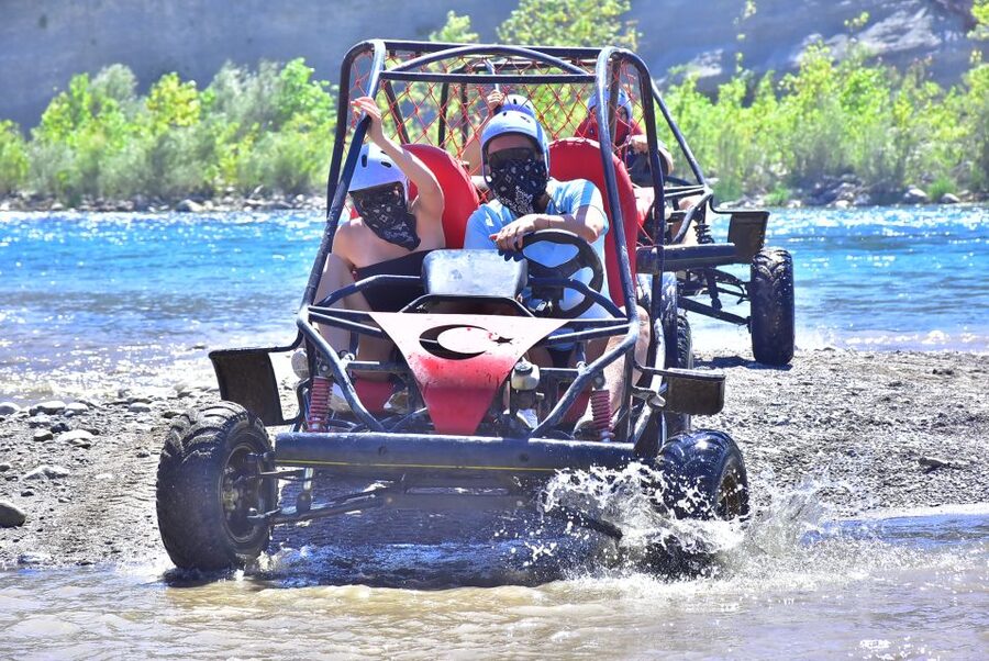 Side/Antalya: Jeep, Buggy, Rafting & Zipline Tour with lunch - Köprülü Canyon gives the day its setting