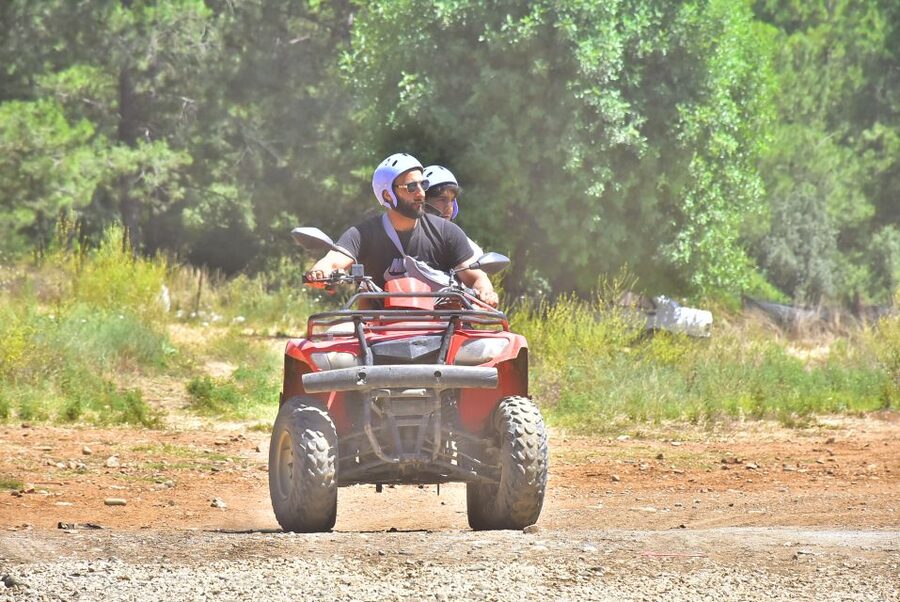 Side/Antalya: Jeep, Buggy, Rafting & Zipline Tour with lunch - The ride from your hotel takes patience