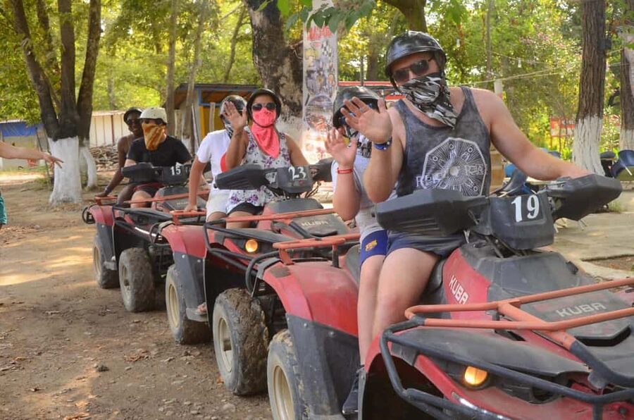 Side Forest Quad Safari with Hotel Pickup - Training before the throttle opens