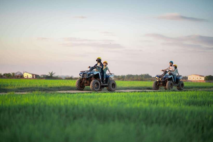 Siem Reap: Countryside Khmer village Tour by Quad Bike & ATV - Buddhist temples along the route