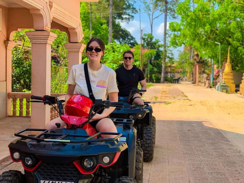 Siem Reap: Khmer Village and Fish Farm ATV Tour - Getting comfortable on the ATV