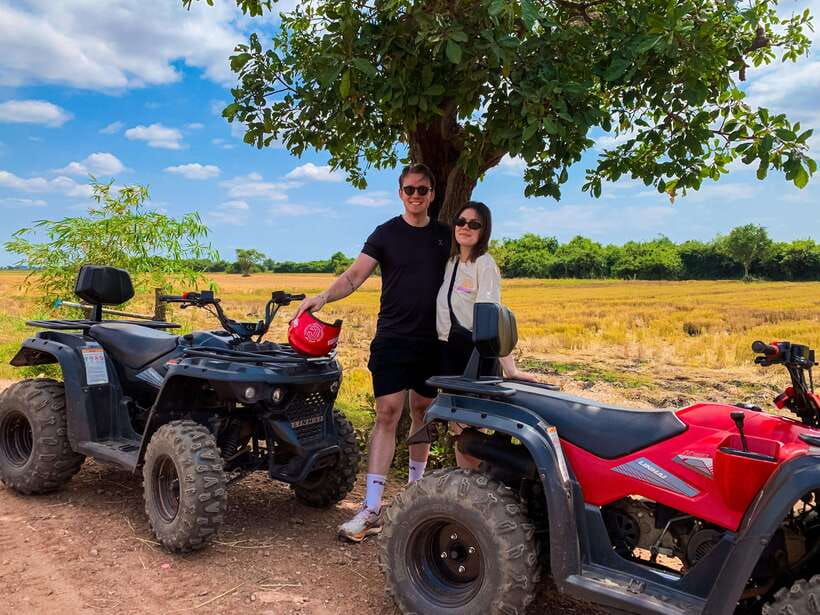 Siem Reap: Khmer Village and Fish Farm ATV Tour - Rice paddies and the working countryside