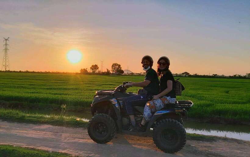 Siem Reap Quad Bike Countryside Tour - Riding through villages and rice fields