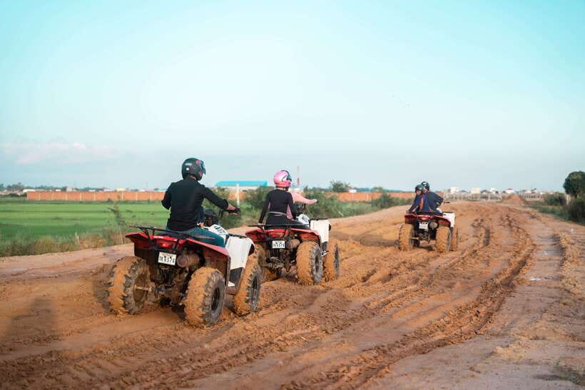 Siem Reap: Quad Bike Tour of Local Villages - Buffalo, farm tracks, and the ride back