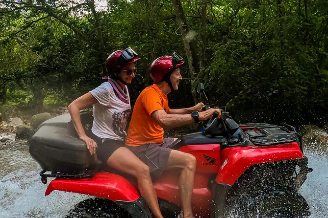 Sierra Madre ATV Adventure from Puerto Vallarta - Getting comfortable before the mountain ride