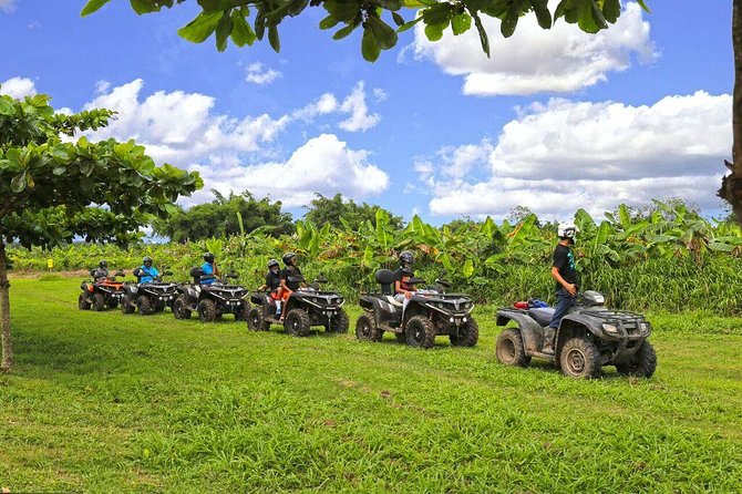 Single ATV Experience: Free Piña Colada + Hacienda Transfer - From San Juan Hotels to Hacienda Campo Rico
