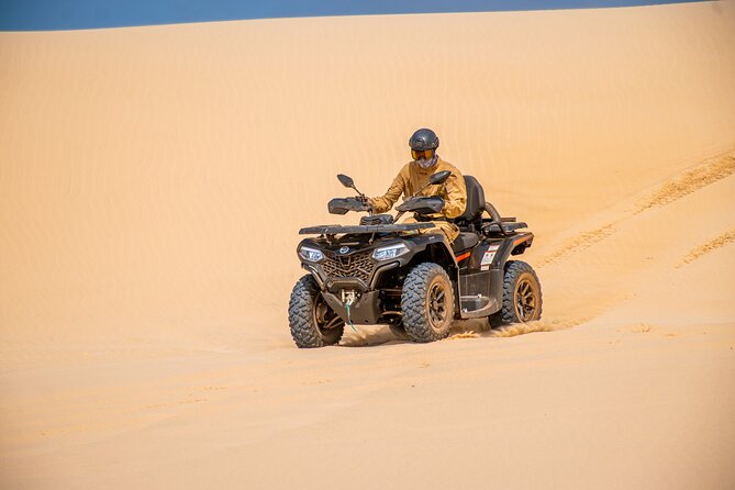 South of Boa Vista Adventure Explore the Desert by Quad - Praia de Varandinha brings cliffs and caves