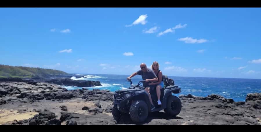 South of Mauritius: Quad Bike Tour - Pointe Vacoas and the coastal paths
