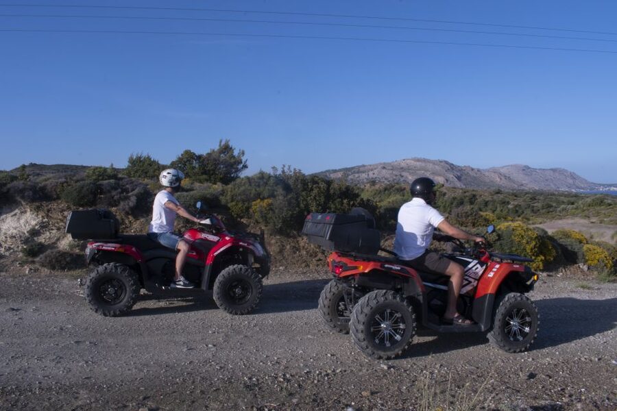South Rhodes: ATV Quad Guided Tour 2 or 1 person on 1 Quad - The guides make a real difference