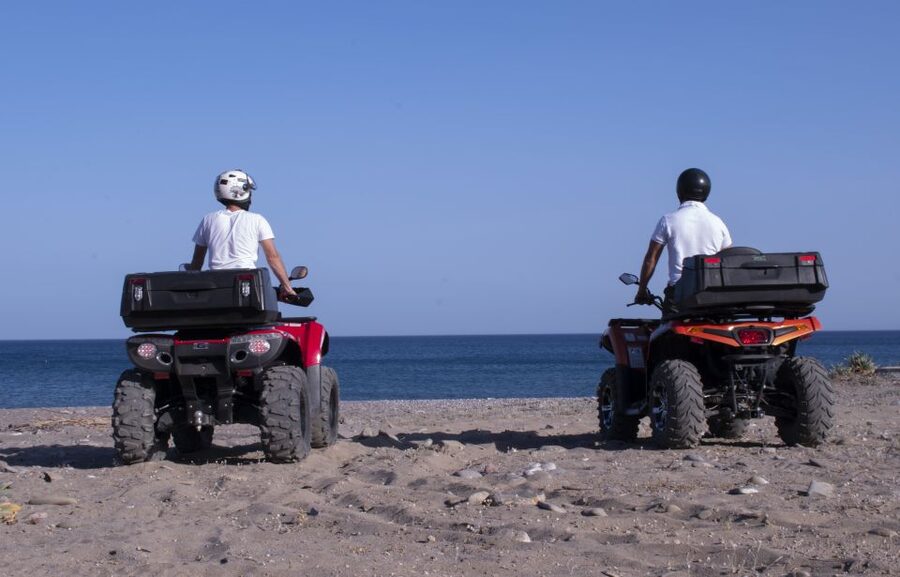 South Rhodes: ATV Quad Guided Tour 2 or 1 person on 1 Quad - Pickup, timing, and the small-group format