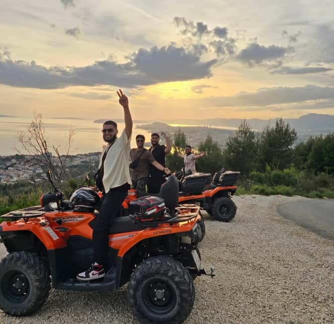 SPLIT: ATV Panorama Tour Podstrana & Horses - Split, sea, and island viewpoints