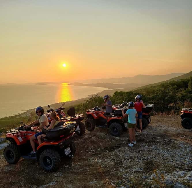 SPLIT: ATV Panorama Tour Podstrana & Horses - The old quarry and Game of Thrones connection
