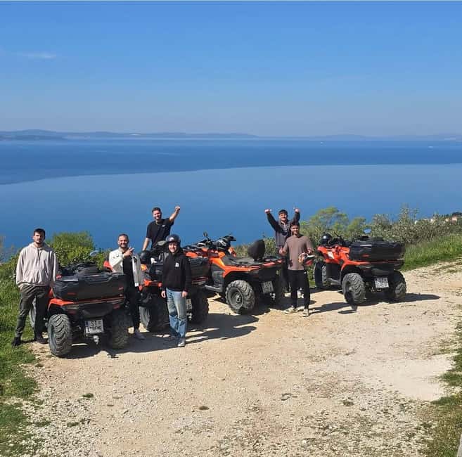 SPLIT: ATV Panorama Tour Podstrana & Horses - Mountain tracks and old stone villages