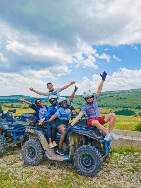 Split: Dalmatian Quad Tour with River Swimming & Picnic - A Croatian meal after the ride