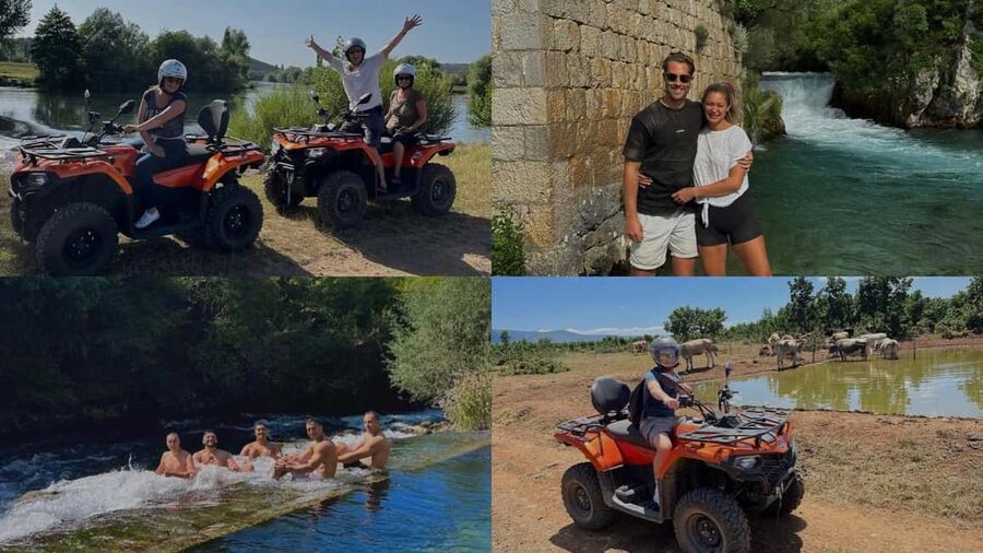 Split: Three Rivers Quad Tour + Swimming - What the first quad tracks feel like