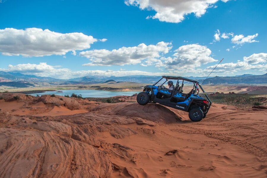 St. George: Sunset ATV Adventure near Zion National Park - Why Sand Hollow works better than Zion for an ATV ride
