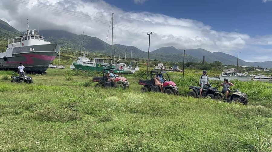 St. Kitts:Countryside Dune Buggy Tour - Into the sugar cane and jungle country