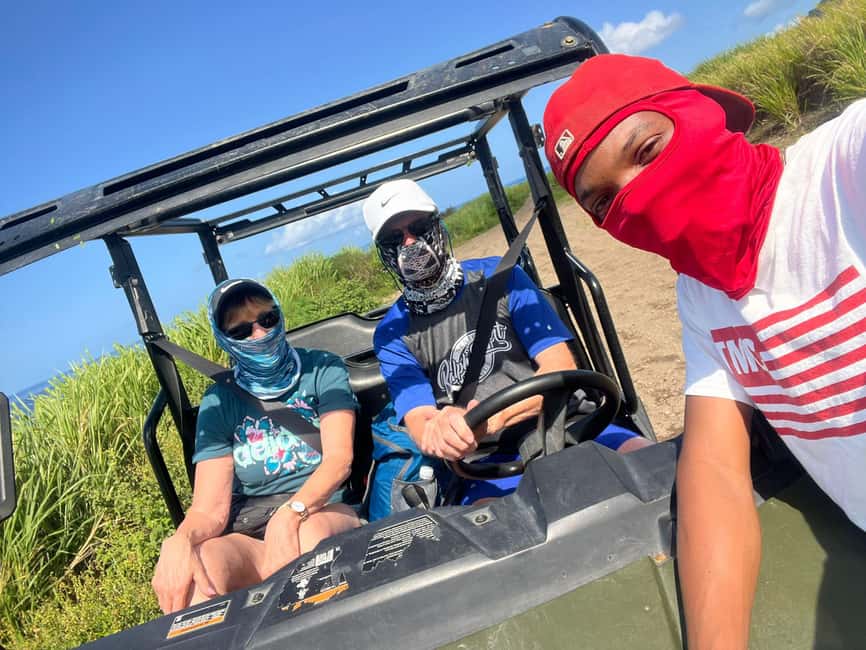 St Kitts: Jungle Bikes Off-Road Buggy & Beach Tour - A quick briefing before the engines start