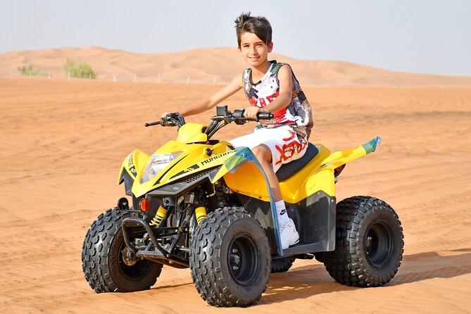 Sunset Desert Safari Quad bike Camel ride Sand Board & BBQ Dinner - What the $70 price really covers