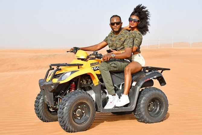 Sunset Desert Safari Quad bike Camel ride Sand Board & BBQ Dinner - Who will enjoy this safari most