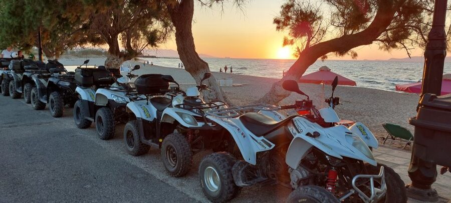 Sunset Quad Safari Tour in Crete - Sfentili Lake and the mountain ride