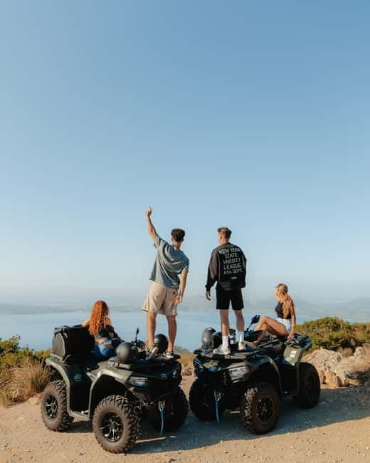 Sunset Quad Tour Alcudia - Riding beside Alcudia’s old walls