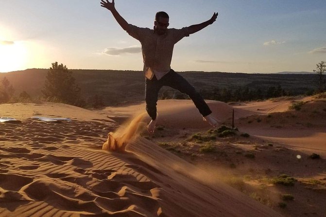 Sunset Sandboarding Peekaboo Slot Canyon UTV Adventure (Private) - How the guide shapes the experience